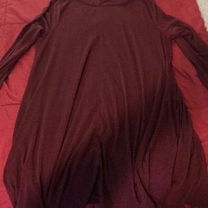 Old Navy Knee length Maroon dress PLUS SIZE